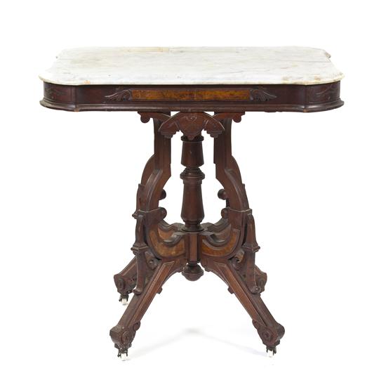 A Victorian Walnut Occasional Table 153445
