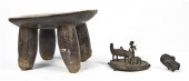 A Carved African Stool having a 153572