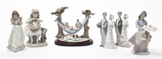A Collection of Six Lladro Porcelain 151181
