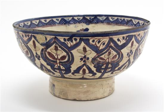 A Middle Eastern Ceramic Bowl of 15124b
