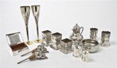 *A Collection of Silverplate and Pewter