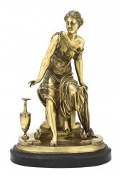 A French Gilt Bronze Figure Bruchon