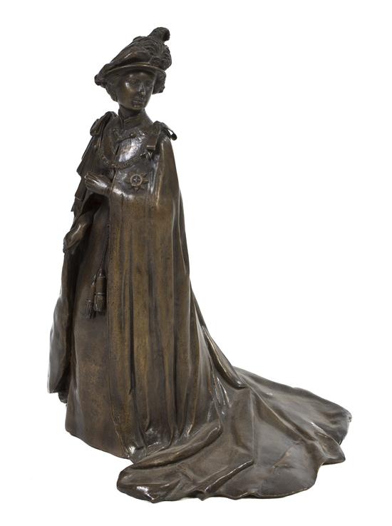 An English Bronze Figure Ronald van Ruyckevelt