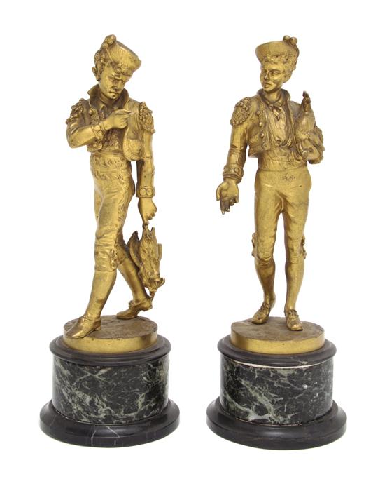 Two French Gilt Bronze Figures 151a31
