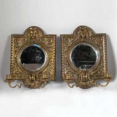 A Pair French Napoleon III Mirrored 151cc8