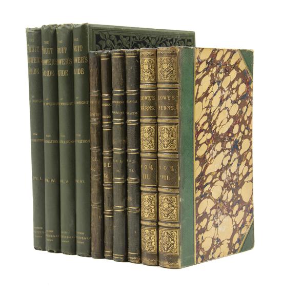  BOTANY A group of 10 volumes  1545e3