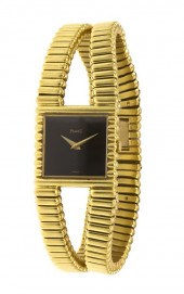 An 18 Karat Yellow Gold Wristwatch Piaget