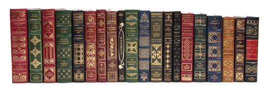 (FRANKLIN LIBRARY) A group of 20 leather-bound