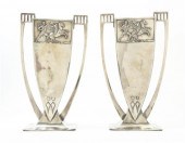  A Pair of German Silverplate 1554eb