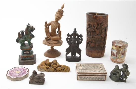 A Collection of Asian Decorative Articles