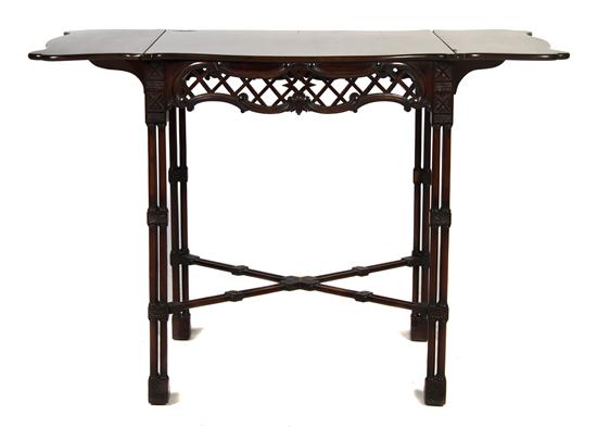 A Chippendale Style Mahogany Occasional Table