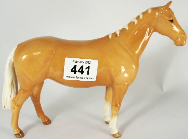 Beswick Palomino Huntsmans Horse 156fed