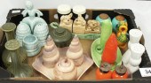 A collection of Various Pottery Cruet
