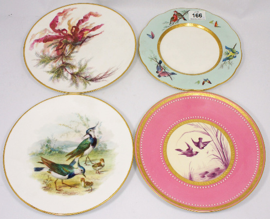 Minton Plate Handpainted with Birds 1570bd