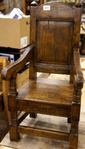 Oak Childs Carver Chair
