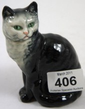 Beswick Cat Seated Model 1031 Black