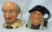 Royal Doulton large character jugs Witch