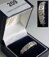 9ct White Gold Gents Diamond Eternity 157af2