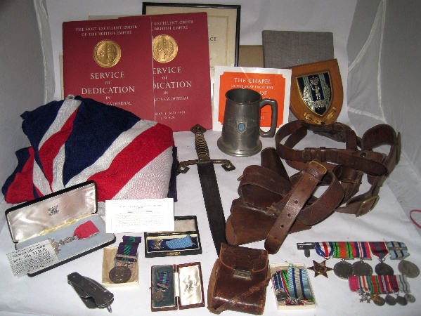 A Collection of Medals and Personal 157efe