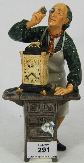 Royal Doulton figure Clockmaker