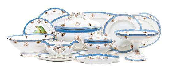 A French Porcelain Partial Dinner 155dd4