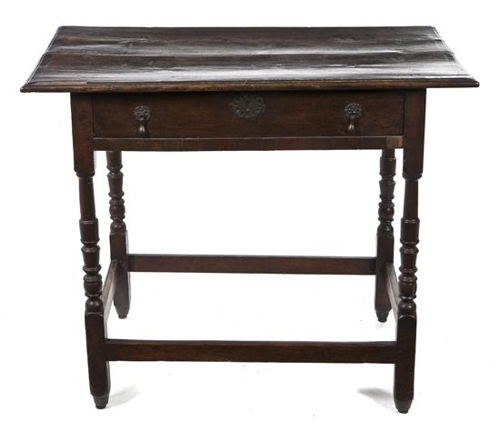  An English Oak Occasional Table 155e68