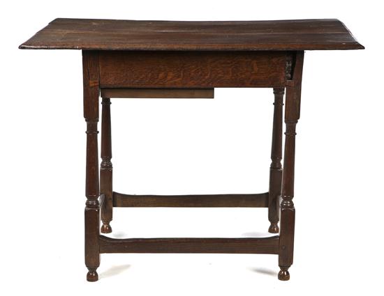  An English Oak Occasional Table 155e6c