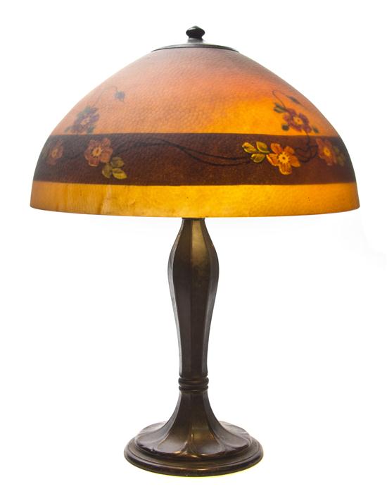A Jefferson Reverse Painted Lamp 156116