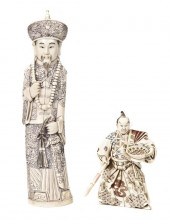 A Chinese Carved Ivory Figure of 1562cb