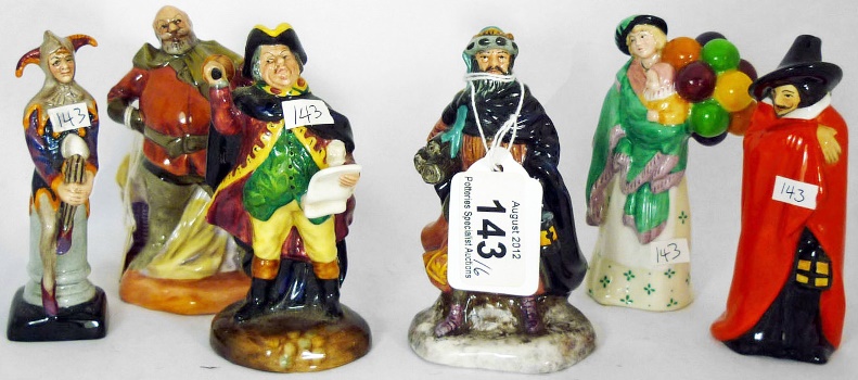 Royal Doulton Miniature Figures to include
