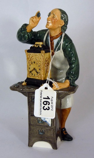 Royal Doulton Figure The Clockmaker 156a12