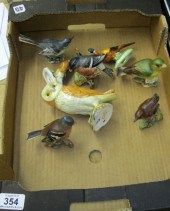 A collection of Beswick Birds to include