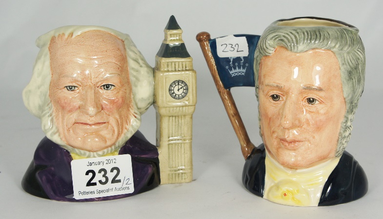 Royal Doulton Small Double Sided Character