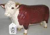 Beswick Model of a Hereford Bull 1379