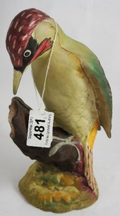 Beswick Woodpecker 1218 Matt and a Cuckoo