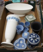 Wedgwood Large Queensware Blue on White