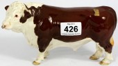 Beswick Polled Hereford Bull 2549a