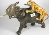 Beswick Elephant and Tiger Model 1720
