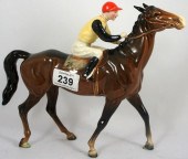 Beswick Jockey on a Walking Horse 1037