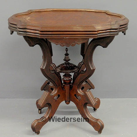 Victorian walnut occasional table  158a3e