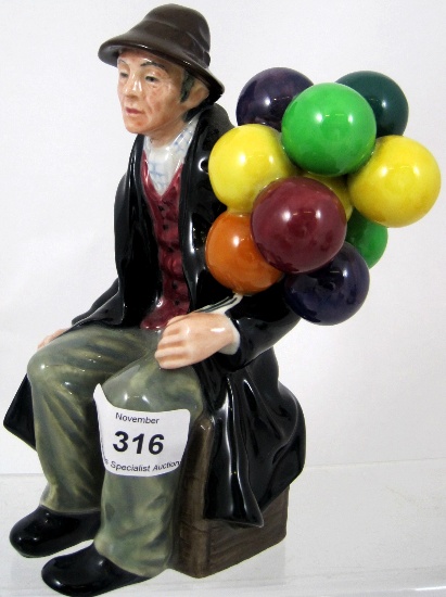 Royal Doulton Figure Balloon Man 158c5a