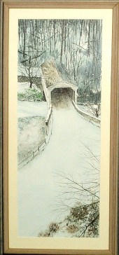 Sculthorpe Peter [American 1948-] watercolor