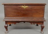 Bermuda red cedar chest-on-stand 19th
