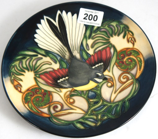 Moorcroft Plate decorated with 1591ec