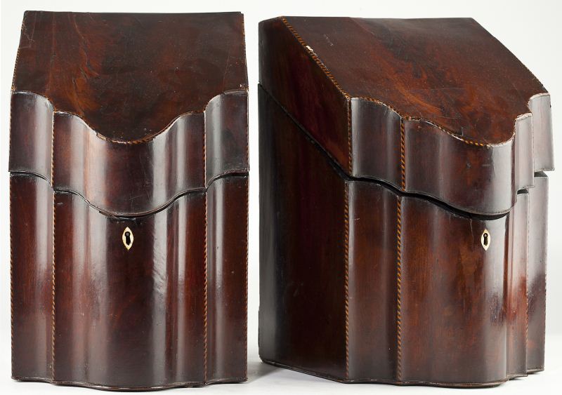 Pair of George III Knife Boxes 15bb70