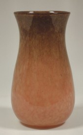 A Monart glass vase of waisted form