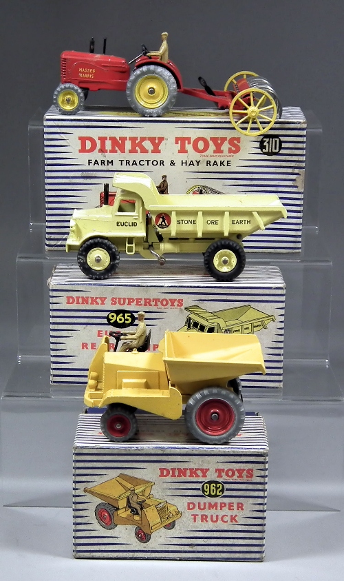Two Dinky Toys diecast model commercial