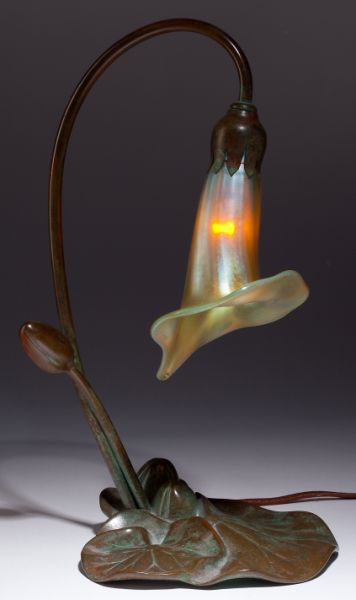 Buffalo Bronze Boudoir Lamp with 15c4cb