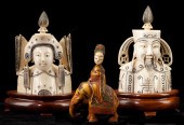 Three Chinese Ivory Snuff Bottlesa 15c564