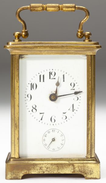 French Brass Carriage Clock by 15c625